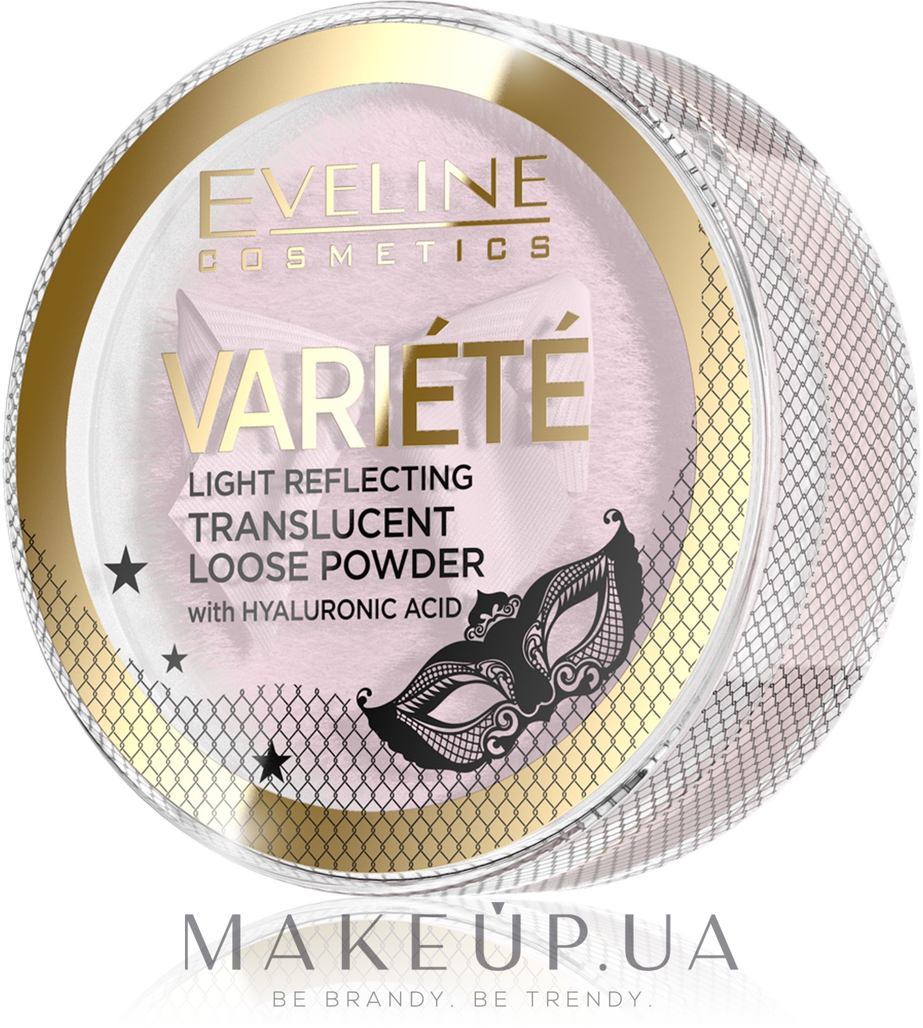 Полупрозрачная светоотражающая пудра - Eveline Cosmetics Variete Light Reflecting Translucent Loose Powder — фото 6g