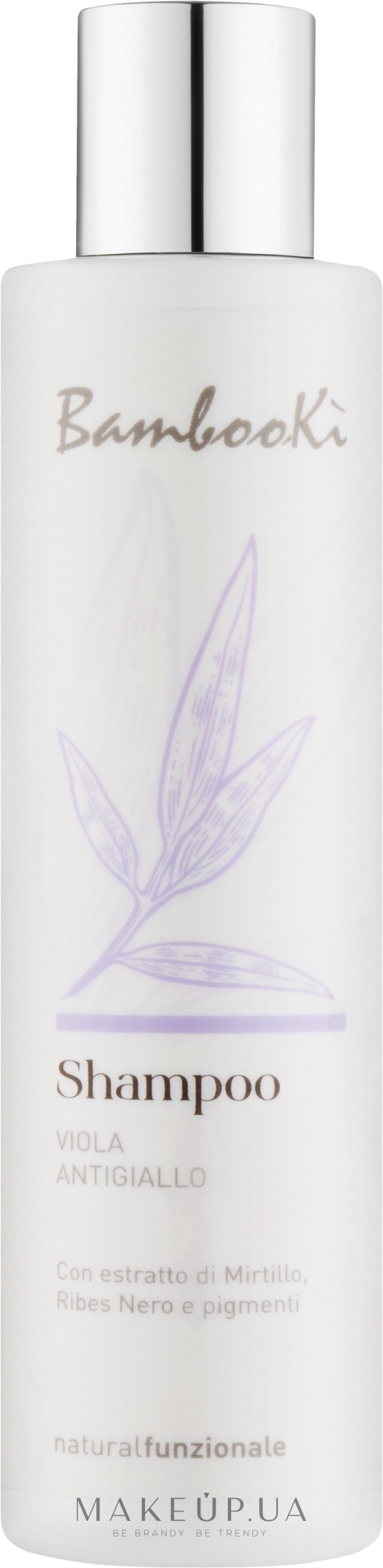 Антижелтый шампунь - Bambooki Viola Antigiallo Shampoo — фото 200ml