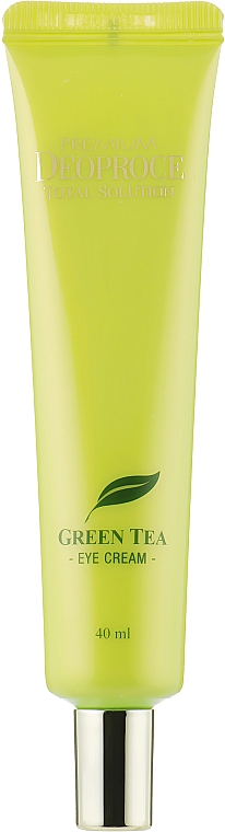 Зволожувальний крем для очей із зеленим чаєм - Deoproce Premium Green Tea Total Solution Eye Cream — фото N2