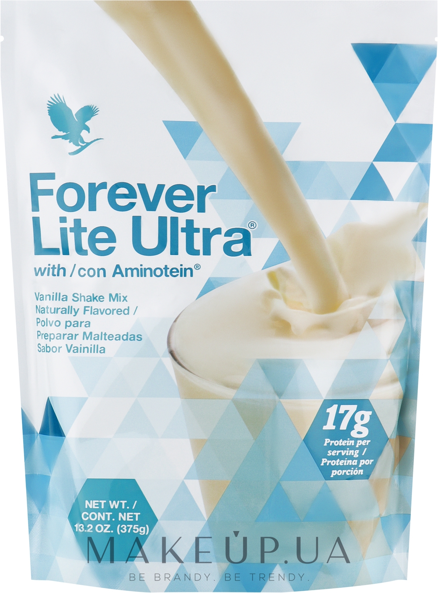 Протеиновый коктейль с аминотеином, ванильный - Forever Living Lite Ultra with Aminotein — фото 375g