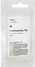 Духи, Парфюмерия, косметика Сыворотка для лица против токсинов с ниацинамидом - Sane Niacinamide 7% Anti-pollution Face Serum (саше)