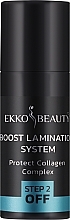 Бустер для ламінування брів і вій, крок 2 - Ekko Beauty Protect Collagen Complex Step 2 OFF Boost Lamination System — фото N1