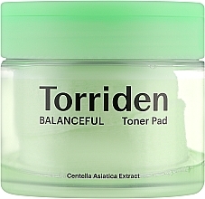 Парфумерія, косметика Тонер-пади для чутливої та комбінованої шкіри обличчя - Torriden Balanceful Toner Pad *