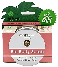 Парфумерія, косметика Скраб для тіла з кавою та кокосовим цукром - Coconutoil Cosmetics Bio Body Scrub