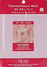 Парфумерія, косметика Тканинна маска для обличчя з плацентою - MJ Care Placenta Essence Mask