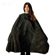 Перукарська накидка, чорна - Kiepe Waterproof Cape Black — фото N1