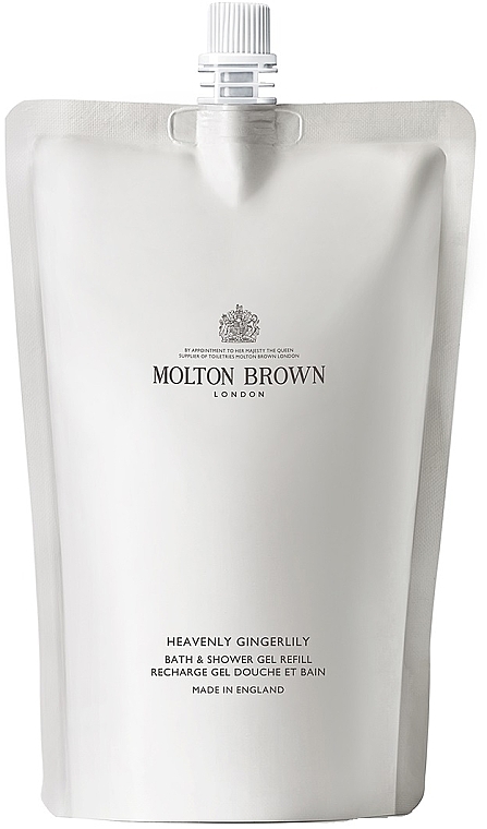 Molton Brown Heavenly Gingerlily Bath & Shower Gel Refill - Гель для ванны и душа (сменный блок) — фото N1