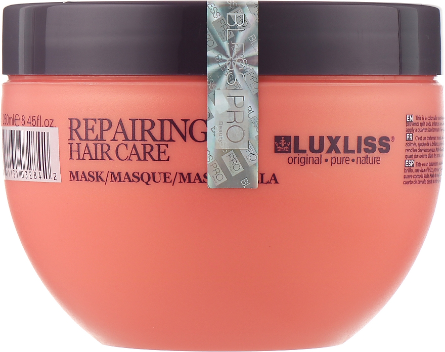 Маска відновлювальна для волосся - Luxliss Repairing Hair Care Mask — фото N1