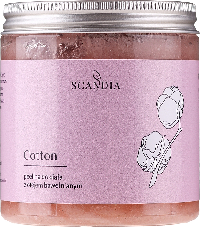 Скраб для тіла "Бавовна" - Scandia Cosmetics Cotton — фото N1