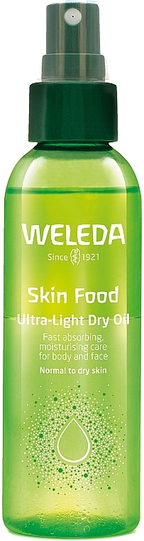 Ультралегка суха олія для обличчя та тіла "Скин Фуд" - Weleda Skin Food Ultra Light Dry Oil — фото N1