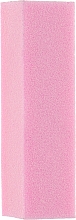 Духи, Парфюмерия, косметика Баф 4-сторонний шлифовальный на пенообразной основе, 95х25х25 мм, розовый - Baihe Hair