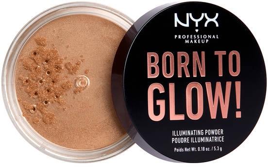 Пудра для лица - NYX Professional Makeup Born To Glow Illuminating Powder — фото N1