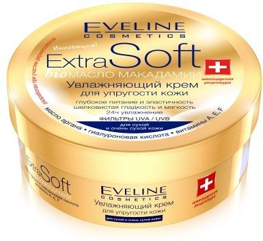 Увлажняющий крем для упругости кожи - Eveline Cosmetics Extra Soft Body Cream