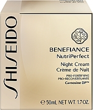 Ночной крем для лица - Shiseido Benefiance NutriPerfect Night Cream  — фото N6