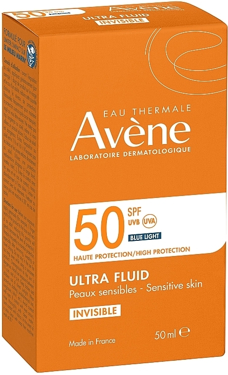 Сонцезахисний флюїд - Avene Eau Thermale Ultra Fluid SPF 50 — фото N3