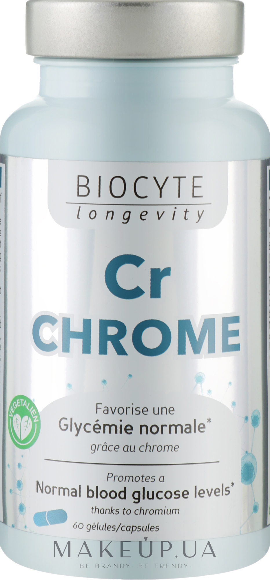 Biocytе Хром: Підтримка глюкози в крові - Biocyte Longevity Cr Chrome — фото 60шт
