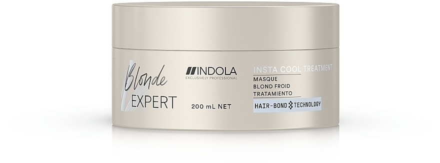 Маска для холодных оттенков волос цвета блонд - Indola Blonde Expert Insta Cool Treatment — фото N14