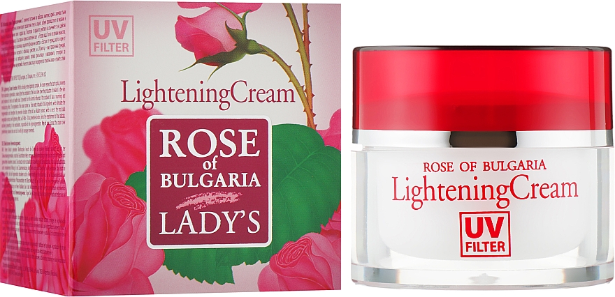 Крем для обличчя відбілюючий - BioFresh Rose of Bulgaria Lightening Cream — фото N2
