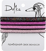 Парфумерія, косметика Набір різнобарвних гумок для волосся UH717756, 4 шт - Dulka