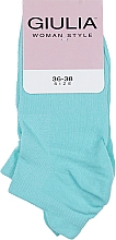 Парфумерія, косметика Шкарпетки жіночі короткі "WS1 SUMMER SPORT 001", light mint - Giulia