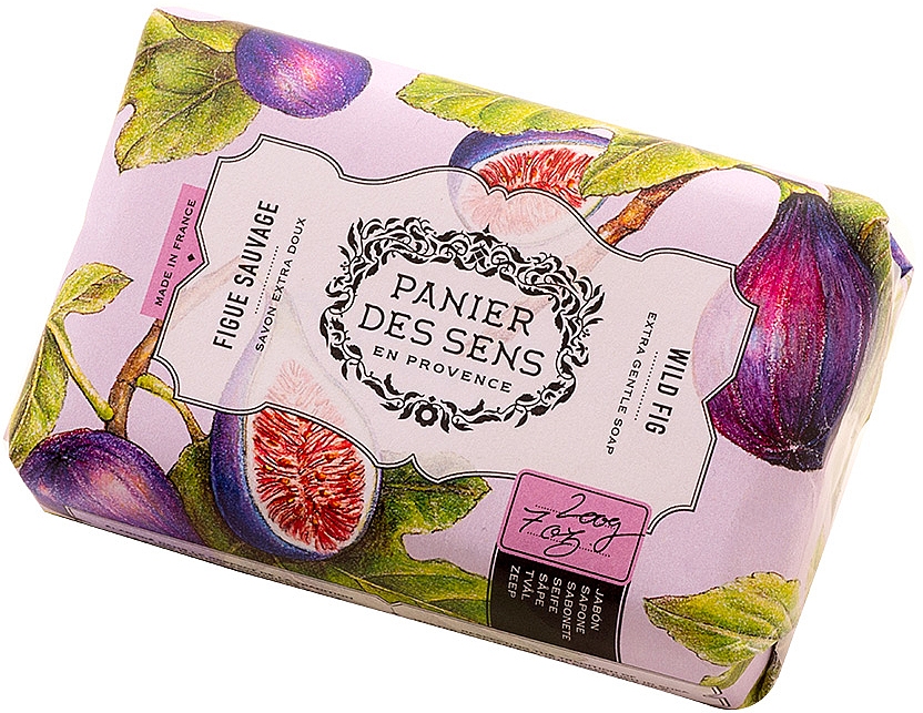 Екстра-ніжне мило олія ши "Інжир" - Panier Des Sens Extra Gentle Natural Soap with Shea Butter Wild Fig — фото N1