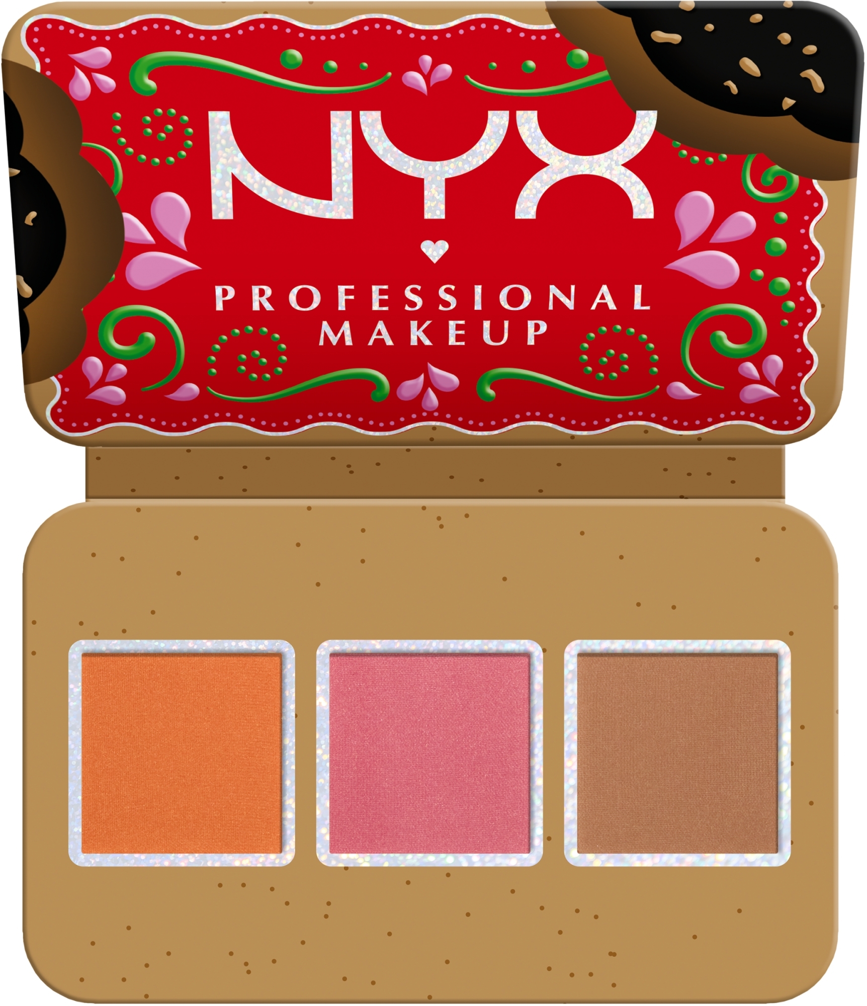 Палетка для макіяжу обличчя - NYX Professional Makeup Buttermelt Face Palette — фото 01