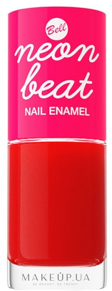Лак для нігтів - Bell Spring Sounds Neon Beat Nail Enamel — фото 01 - Neon Orange