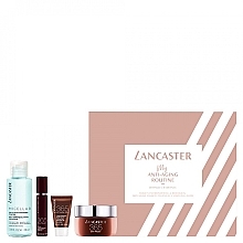 Духи, Парфюмерия, косметика Набор - Lancaster My Anti-Aging Routine Gift Set (f/cr/50ml + f/cr/15ml + ser/10ml + water/100ml)