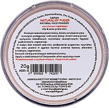 Пудра для жирної та проблемної шкіри - Jadwiga Natural Face Powder For Oily Skin — фото N3