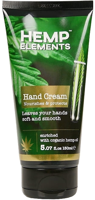 Регенерувальний крем для рук з конопляною олією - Frulatte Hemp Elements Hand Cream — фото N1