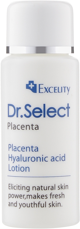 Набір - Dr.Select Excelity Placenta (serum/5ml + cr/8g + lotion/15ml + sh/gel/15ml) — фото N3
