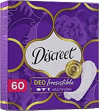 Щоденні гігієнічні прокладки Deo Irresistible Multiform, 60 шт - Discreet — фото N1