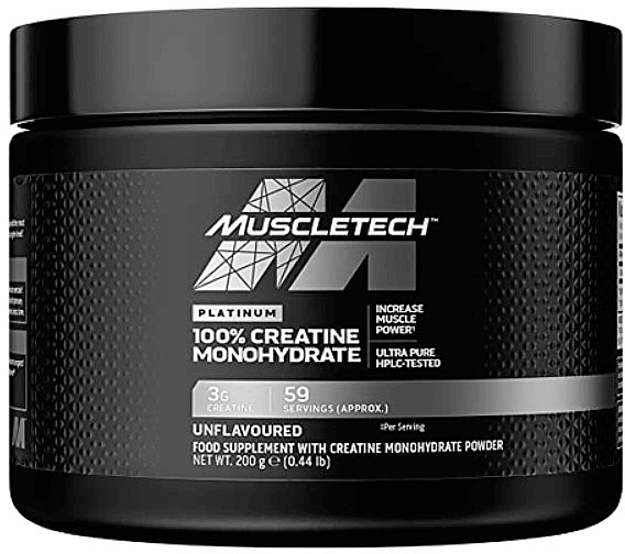 Моногидрат креатина - MuscleTech Platinum 100% Creatine Monohydrate — фото N1