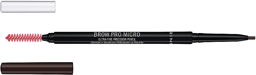 Олівець для брів зі щіточкою - Rimmel Brow Pro Micro — фото N2
