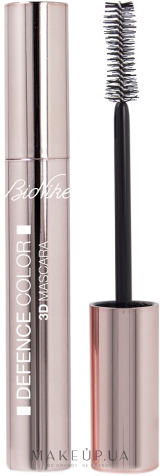 Тушь для ресниц - BioNike Defence Color 3D Volume Length Curl Mascara — фото Noir