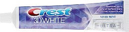 Отбеливающая зубная паста + защитой эмали - Crest 3D White Ultra Vivid Mint — фото N4