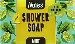 Мило для душу гліцеринове "М'ята та лайм" - Noxes Shower Soap — фото N1