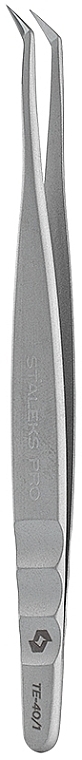 Пинцет профессиональный для ресниц, Т7-30-01 - Staleks Pro Expert 40 Type 1 — фото N1