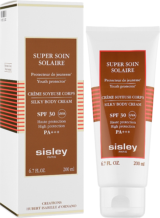 Солнцезащитный шелковистый крем для тела - Sisley Super Soin Solaire Silky Body Cream  — фото N2