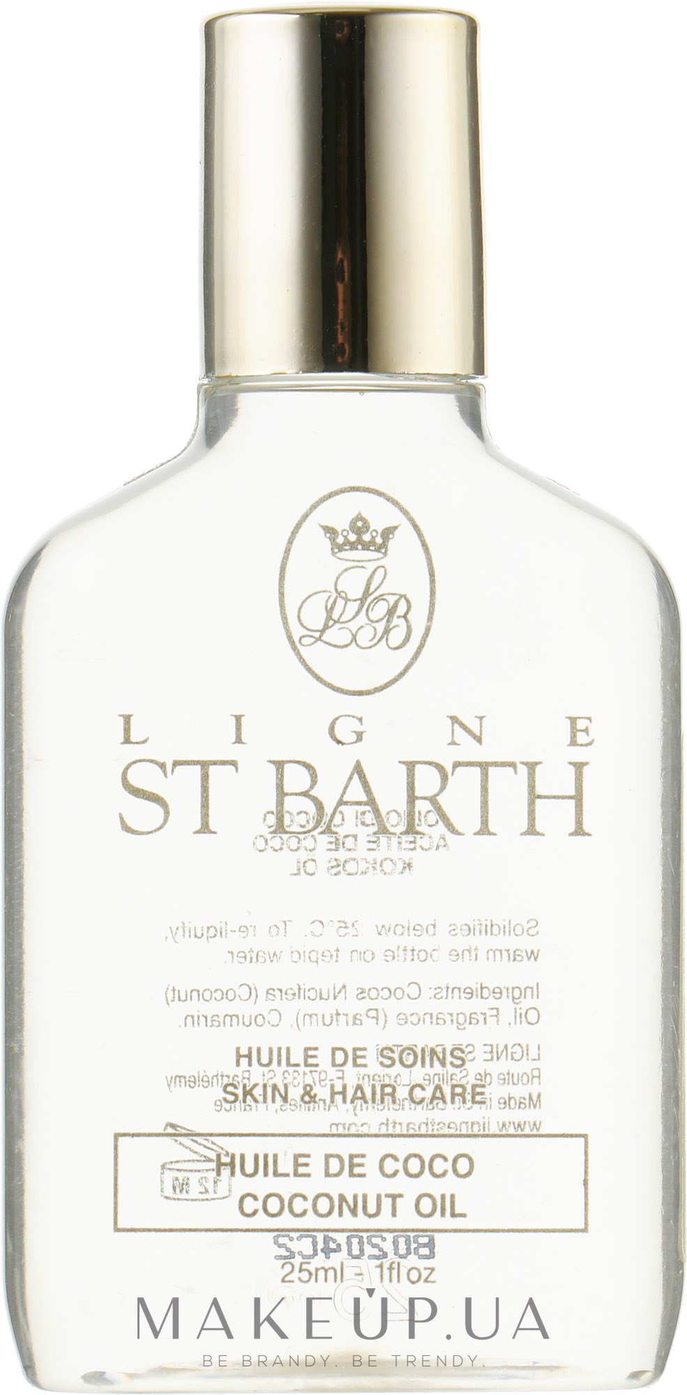 Кокосовое масло - Ligne St Barth Coconut Oil — фото 25ml