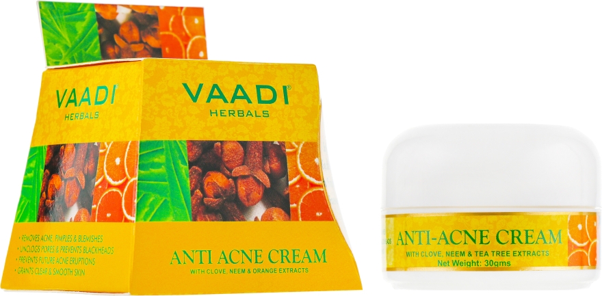 Крем для лица и тела "Анти-акне" - Vaadi Herbals Cream