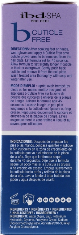 Ремувер для кутикули - IBD Spa Pro Pedi b Cuticle Free — фото N2