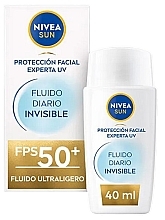 Солнцезащитный флюид для лица - NIVEA Sun Fluido Invisible SPF50+ — фото N1