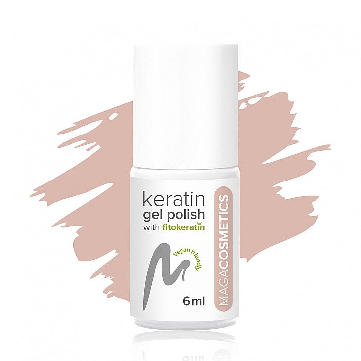 Гібридний гель-лак для нігтів - Maga Cosmetics Fitoflex Keratin Gel Polish — фото N2