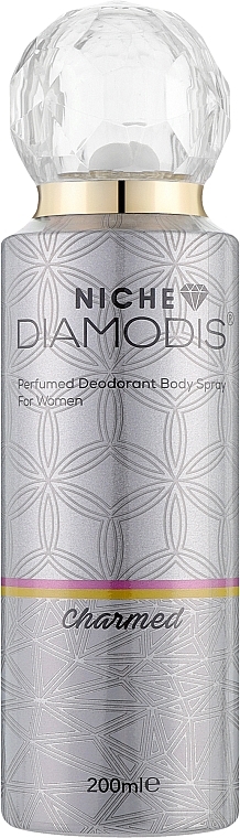 Нишевый дезодорант для тела - Niche Diamodis Charmed Perfumed Deodorant Body Spray — фото N1