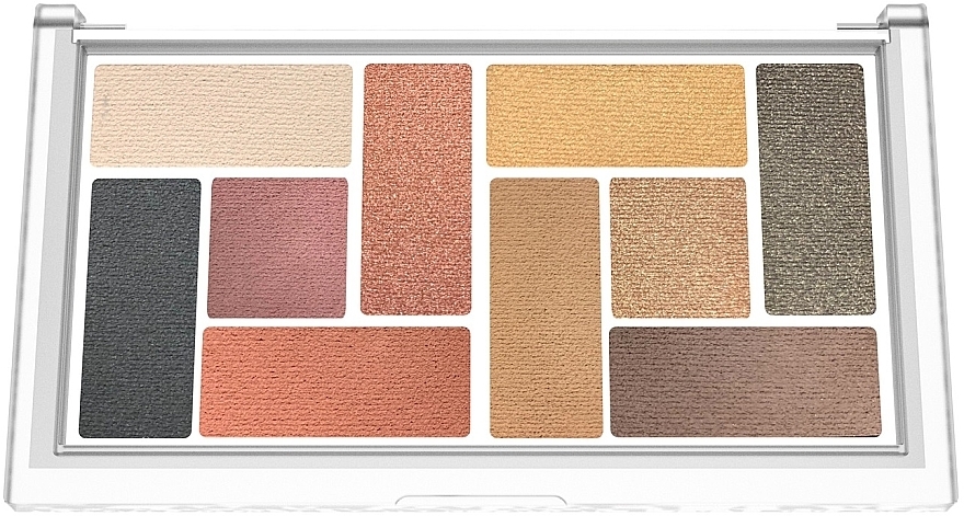 Палетка теней для век - Bell Professional Pressed Pigment Palette — фото N2