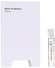 Miller et Bertaux For You L’Eau #1 Parfum Trouve - Парфюмированная вода (пробник) — фото N1