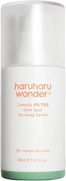 Сыворотка для лица от пигментных пятен - Haruharu Wonder Centella 4% TXA Dark Spot Go Away Serum — фото N1