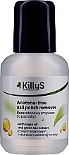 Засіб для зняття лаку з аргановою олією - KillyS Nail Polish Remover — фото N3