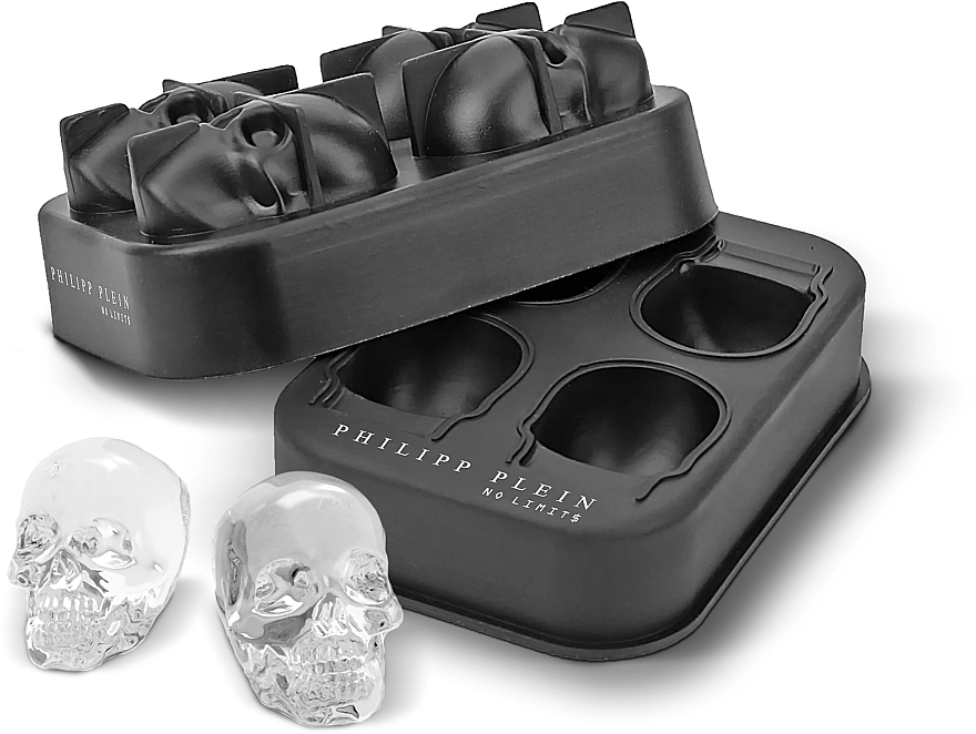 ПОДАРУНОК! Форма для льоду "Череп" - Philipp Plein No Limits Skull Ice Cube Mold — фото N1